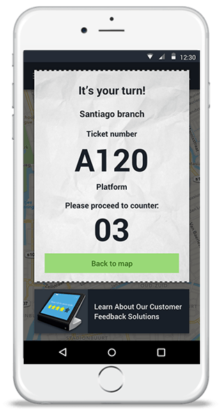 Wavetec's mobile queuing app 